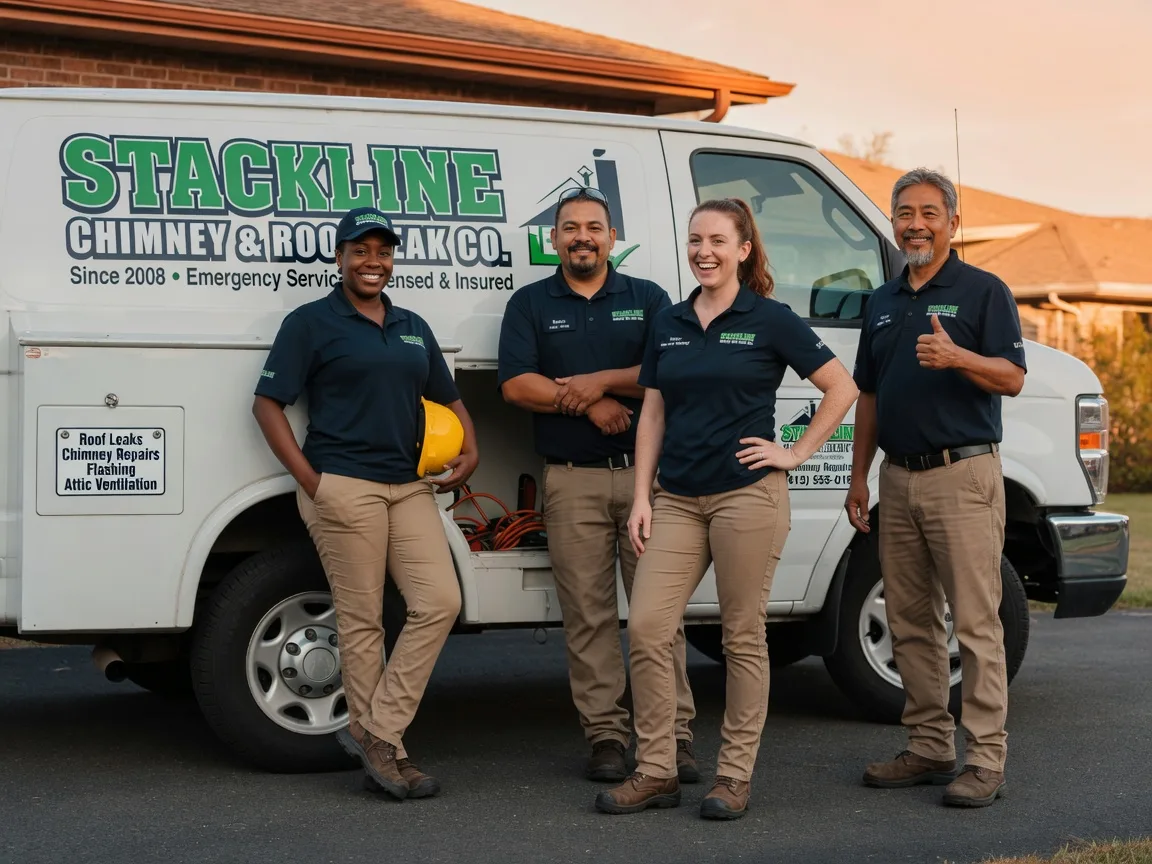 Chimney flashing repair company in Oak Creek, CO